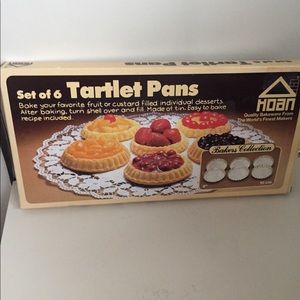 2 Sets of 6 tartlet pans
